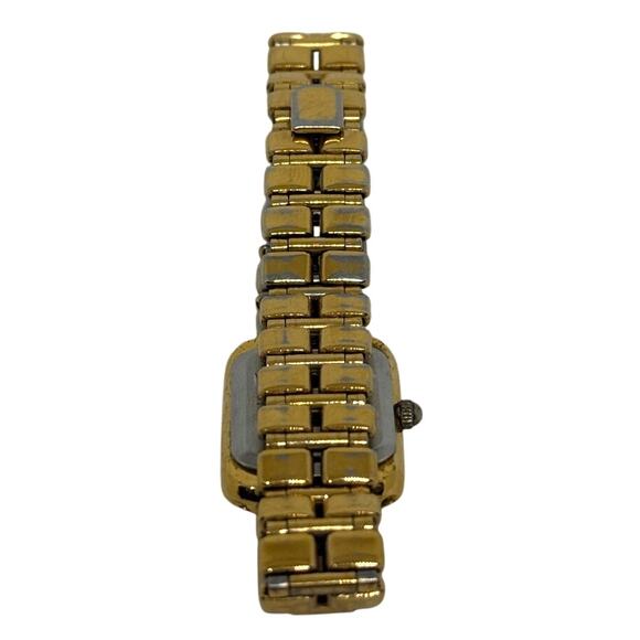 Oscar de la Renta Gold Tone Quartz Watch Women’s Two-Tone Link Band Hong Kong - Picture 4 of 8